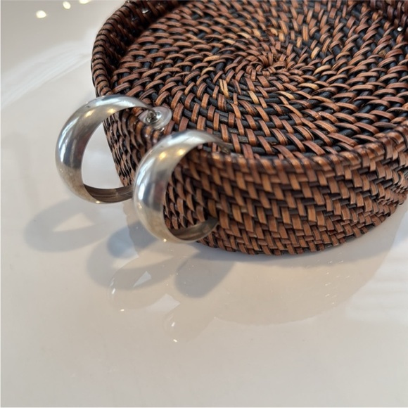 Silver Hoop Earrings - Picture 8 of 11